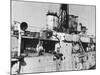 HMS Amethyst, after Action on the Yangtze River, 20th April 1949-null-Mounted Giclee Print