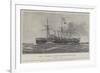 HMS Amphion, Reported Stranded Near Antigua-Fred T. Jane-Framed Giclee Print