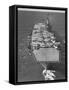 HMS Ark Royal Aircraft Carrier-null-Framed Stretched Canvas