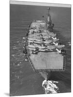 HMS Ark Royal Aircraft Carrier-null-Mounted Photographic Print