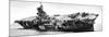 HMS 'Ark Royal' Listing to Starboard, Second World War, 1941-null-Mounted Photographic Print