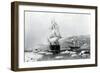 HMS Assistance and Pioneer Breaking Out of Winter Quarters in 1854-null-Framed Giclee Print