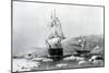 HMS Assistance and Pioneer Breaking Out of Winter Quarters in 1854-null-Mounted Giclee Print
