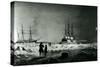 HMS Assistance and Pioneer in Winter Quarters Returning Daylight-null-Stretched Canvas