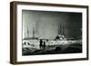 HMS Assistance and Pioneer in Winter Quarters Returning Daylight-null-Framed Giclee Print