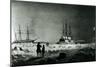 HMS Assistance and Pioneer in Winter Quarters Returning Daylight-null-Mounted Giclee Print