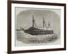 HMS Aurora in Winter Quarters at Quebec-null-Framed Giclee Print