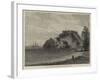 HMS Bacchante Off Port George, Grenada-null-Framed Giclee Print