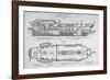 Hms Beagle Charles Darwin's Research Ship-R.t. Pritchett-Framed Photographic Print