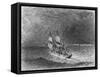 HMS Beagle, Darwin's Ship-RT Pritchett-Framed Stretched Canvas