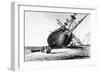 HMS Beagle Laid Ashore, Rio Santa Cruz, Patagonia, South America, 1834-null-Framed Giclee Print