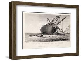 HMS Beagle Ship Laid Up Darwin's Voyage-Stewart Stewart-Framed Photographic Print