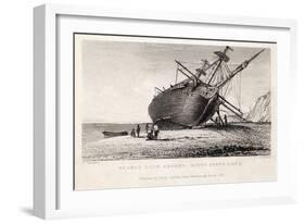 HMS Beagle Ship Laid Up Darwin's Voyage-Stewart Stewart-Framed Photographic Print