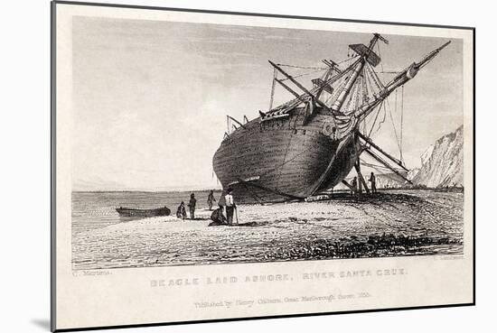 HMS Beagle Ship Laid Up Darwin's Voyage-Stewart Stewart-Mounted Photographic Print