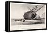 HMS Beagle Ship Laid Up Darwin's Voyage-Stewart Stewart-Framed Stretched Canvas