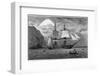 Hms "Beagle" the Ship in Which Charles Darwin Sailed in the Straits of Magellan-R.t. Pritchett-Framed Photographic Print