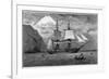 Hms "Beagle" the Ship in Which Charles Darwin Sailed in the Straits of Magellan-R.t. Pritchett-Framed Photographic Print