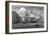 Hms "Beagle" the Ship in Which Charles Darwin Sailed in the Straits of Magellan-R.t. Pritchett-Framed Photographic Print