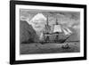 Hms "Beagle" the Ship in Which Charles Darwin Sailed in the Straits of Magellan-R.t. Pritchett-Framed Photographic Print