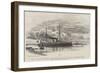 HMS Blake, the Protected Cruiser Recently Launched at Chatham, in Portsmouth Harbour-Charles William Wyllie-Framed Giclee Print