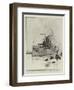 HMS Blenheim, the New First-Class Protected Cruiser, on Her Trial Trip-William Lionel Wyllie-Framed Giclee Print