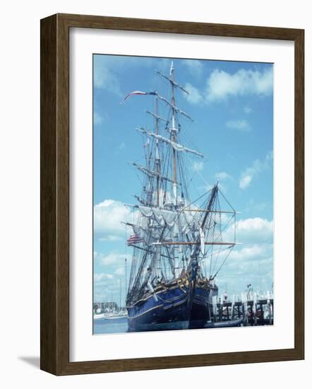 Hms Bounty Newport, Rhode Island-Mark Gibson-Framed Photographic Print