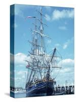 Hms Bounty Newport, Rhode Island-Mark Gibson-Stretched Canvas