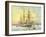 HMS Bramble, Royal Navy 1st Class Gunboat, C1890-C1893-William Frederick Mitchell-Framed Giclee Print