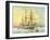 HMS Bramble, Royal Navy 1st Class Gunboat, C1890-C1893-William Frederick Mitchell-Framed Giclee Print