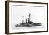 HMS Bulwark, British Battleship, C1899-1914-null-Framed Giclee Print