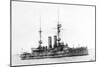 HMS Bulwark, British Battleship, C1899-1914-null-Mounted Giclee Print