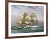 HMS Calliope, Royal Navy 3rd Class Cruiser, C1890-C1893-null-Framed Giclee Print