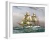 HMS Calliope, Royal Navy 3rd Class Cruiser, C1890-C1893-null-Framed Giclee Print