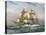 HMS Calliope, Royal Navy 3rd Class Cruiser, C1890-C1893-null-Stretched Canvas