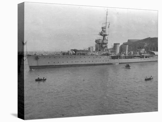 HMS Cardiff, British C-Class Light Cruiser, Malta, C1920S-null-Stretched Canvas