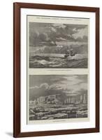 HMS Challenger's Scientific Ocean Surveying Expedition-null-Framed Giclee Print