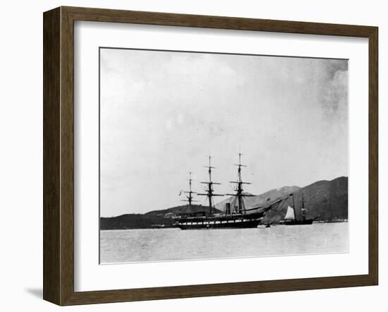 Hms Challenger-null-Framed Photographic Print