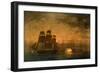 HMS 'Clyde' Escapes from the 'Nore' Mutiny off Sheerness, England, on 30 May 1797-William Joy-Framed Giclee Print