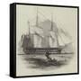 HMS Collingwood-null-Framed Stretched Canvas