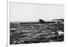 HMS D2 Leaving Portsmouth Harbour-null-Framed Photographic Print