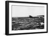 HMS D2 Leaving Portsmouth Harbour-null-Framed Photographic Print