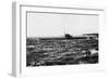 HMS D2 Leaving Portsmouth Harbour-null-Framed Photographic Print