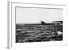 HMS D2 Leaving Portsmouth Harbour-null-Framed Photographic Print