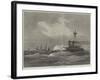 HMS Devastation and Valorous Off Portland-null-Framed Giclee Print