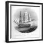 HMS Duke of Wellington, 1857-DJ Pound-Framed Giclee Print