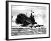 HMS 'Duke of York' Firing a Broadside; Second World War-null-Framed Photographic Print