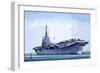 HMS Emperor, Converted from a Merchant Ship Into an Aircraft Carrier During the Second World War-John S. Smith-Framed Giclee Print