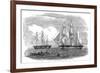 HMS 'Erebus' and HMS 'Terror', 1845-null-Framed Art Print