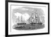 HMS 'Erebus' and HMS 'Terror', 1845-null-Framed Art Print