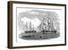 HMS 'Erebus' and HMS 'Terror', 1845-null-Framed Art Print